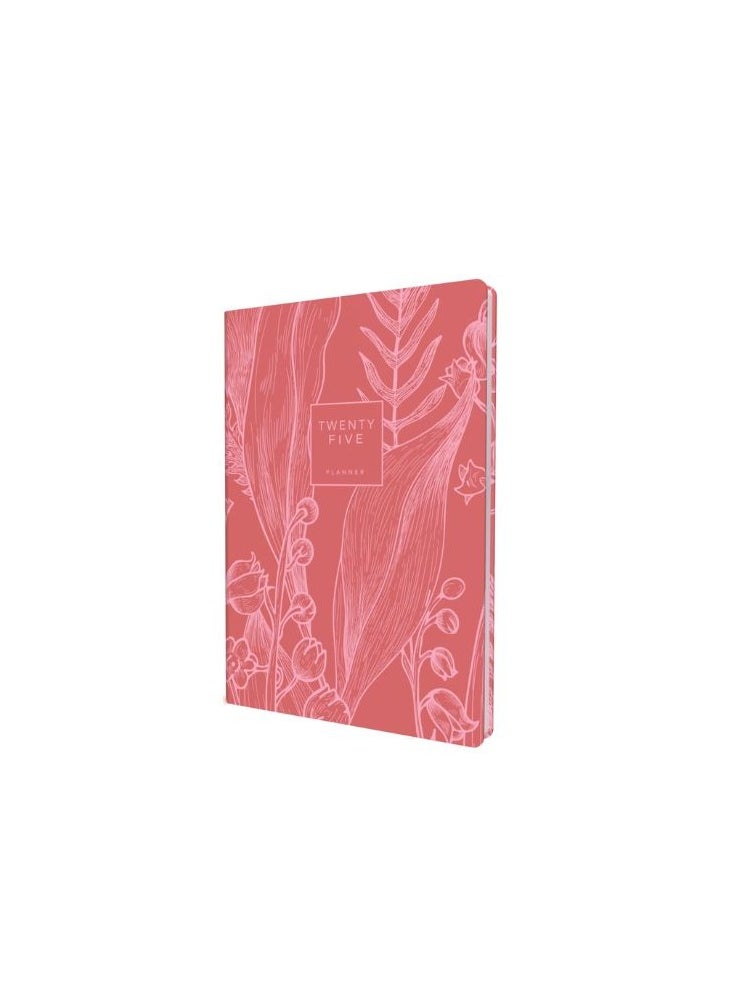 Collins - Collins Tara 2025 Diary - A5 Day to Page Journal (with Appointments) - Red - (TA151.15-25) - Daily Planner with Wear & Tear Resistent Hardback Cover - Image 1