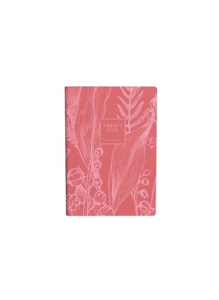 Collins - Collins Tara 2025 Diary - A5 Day to Page Journal (with Appointments) - Red - (TA151.15-25) - Daily Planner with Wear & Tear Resistent Hardback Cover - Image 1