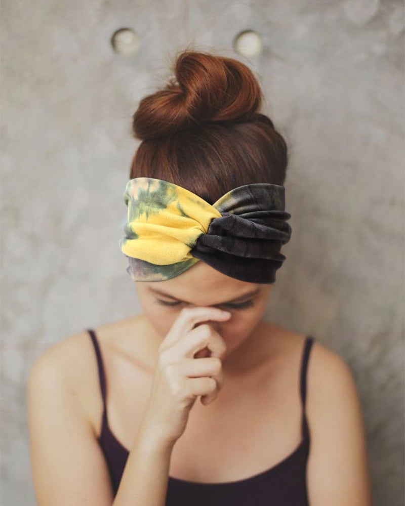 DRESHOW 6 Pack Extra Wide Headbands for Women Large Turban Headband Boho Head Wrap Elastic Hairbands Hair Twisted Knot Hair Accessories - Image 5