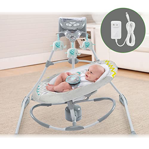 PDEEY 10 ft Snugapuppy Power Cord Replacement for Fisher Price/Ingenuity Baby Swing 6V AC DC Adapter, Charger Cable - Image 3