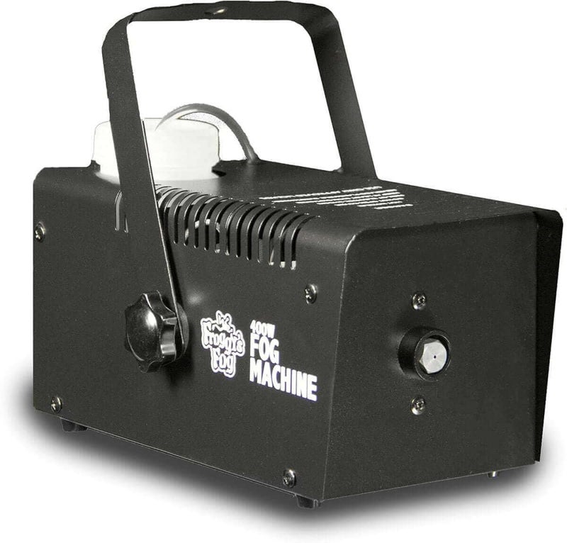 froggys fog Froggy's Fog 400 Watt Fog Machine with Wired Remote â€“ Durable All-Metal Build, Compact High-Output Design for Halloween, Parties, and Events â€“ Works with Timer or Wireless Remote, Indoor or Outdoor - Image 1