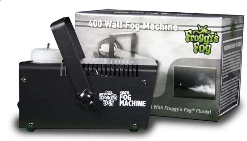 froggys fog Froggy's Fog 400 Watt Fog Machine with Wired Remote â€“ Durable All-Metal Build, Compact High-Output Design for Halloween, Parties, and Events â€“ Works with Timer or Wireless Remote, Indoor or Outdoor - Image 2