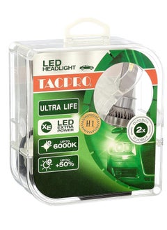 ماركة غير محددة طقم مصابيح أمامية للسيارة LED TAC PRO H1 سطوع 50% 6000K 650 وات  - Image 1