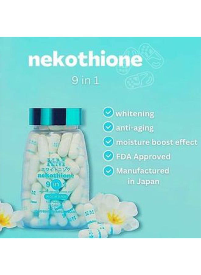 KM Nekothione 9 in 1 Whitening 500mg 60 capsules - Image 2