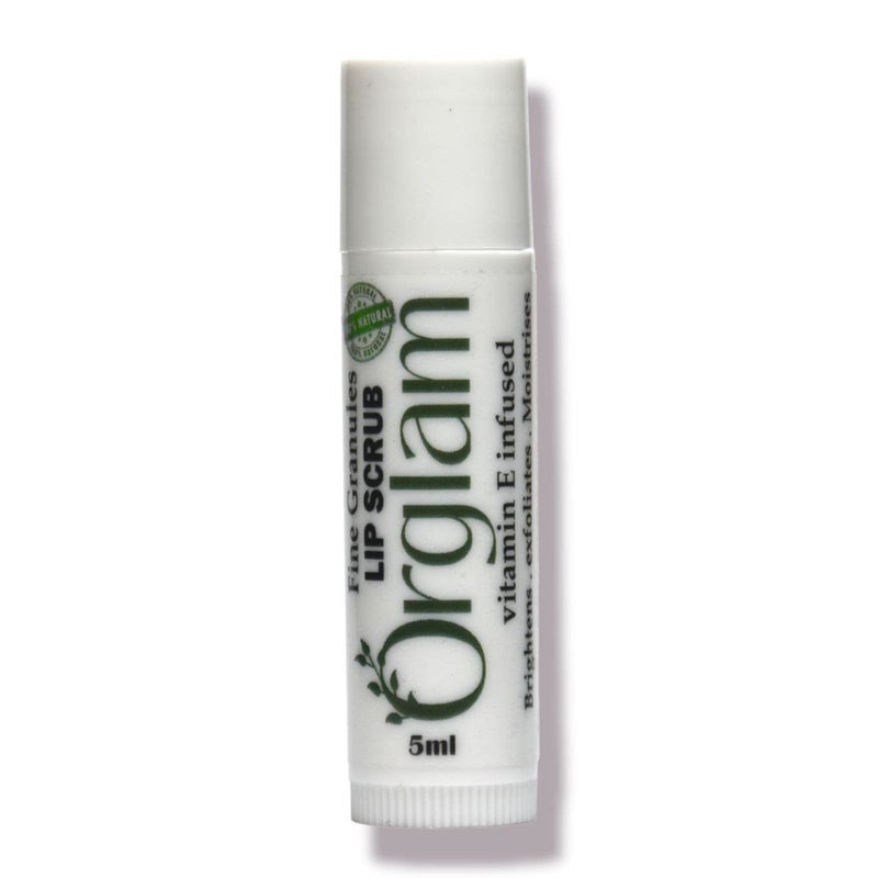 lip balm (Orglam Lip Scrub (Vitamin E infused) (Fine Granules))