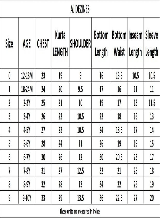 AJ DEZINES Kids Cotton Full Sleeve Floral Printed Blue Kurta Pajama Set for Boys - Ethnic wear | Special Occasion & Party Outfit |Kurta Set for Boys - Regular Fit (Twister-1271-BLUE-7-8Y-7) - Image 4