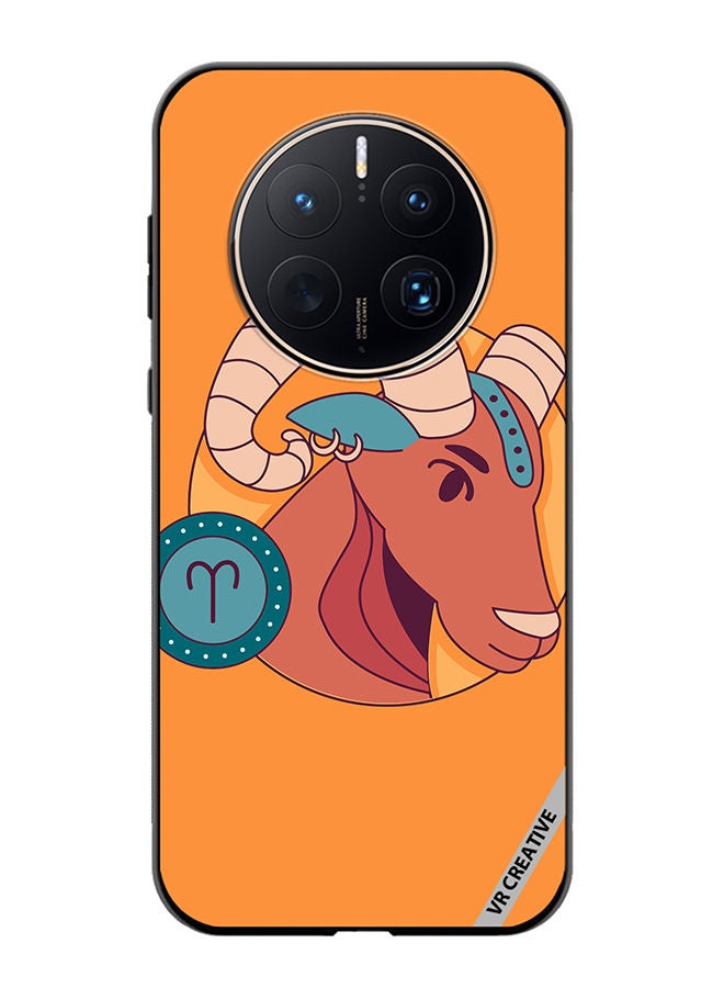 VR CREATIVE Protective Case Cover For Huawei Mate 50 Pro Pregnancy Zodiac Signs Design Multicolour - Image 1