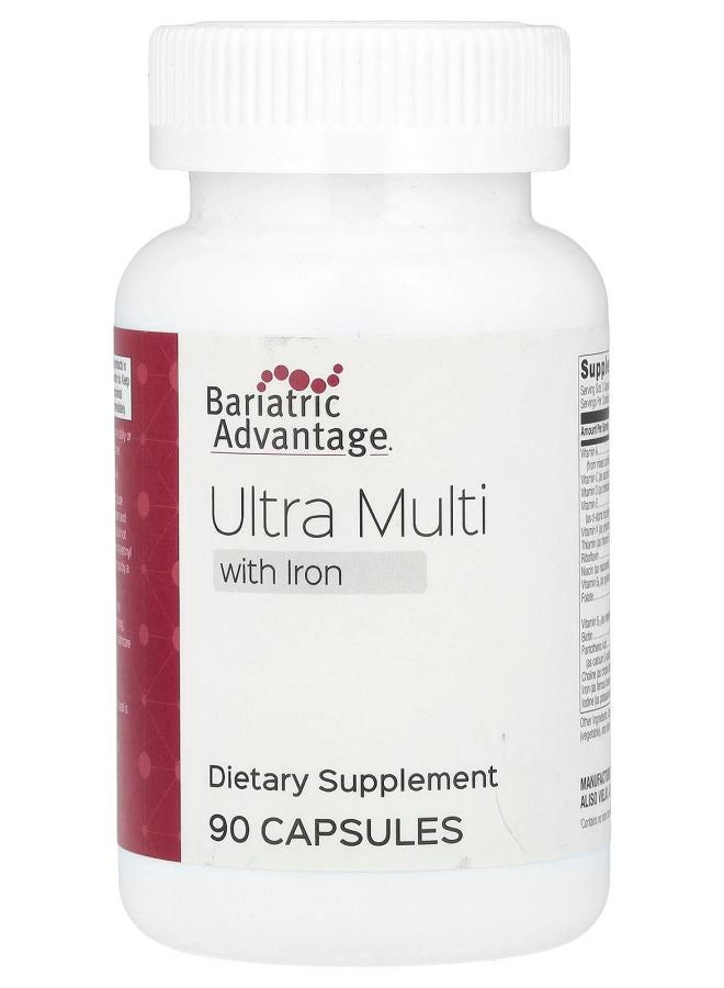 Bariatric Advantage Ultra Multi with Iron 90 Capsules
