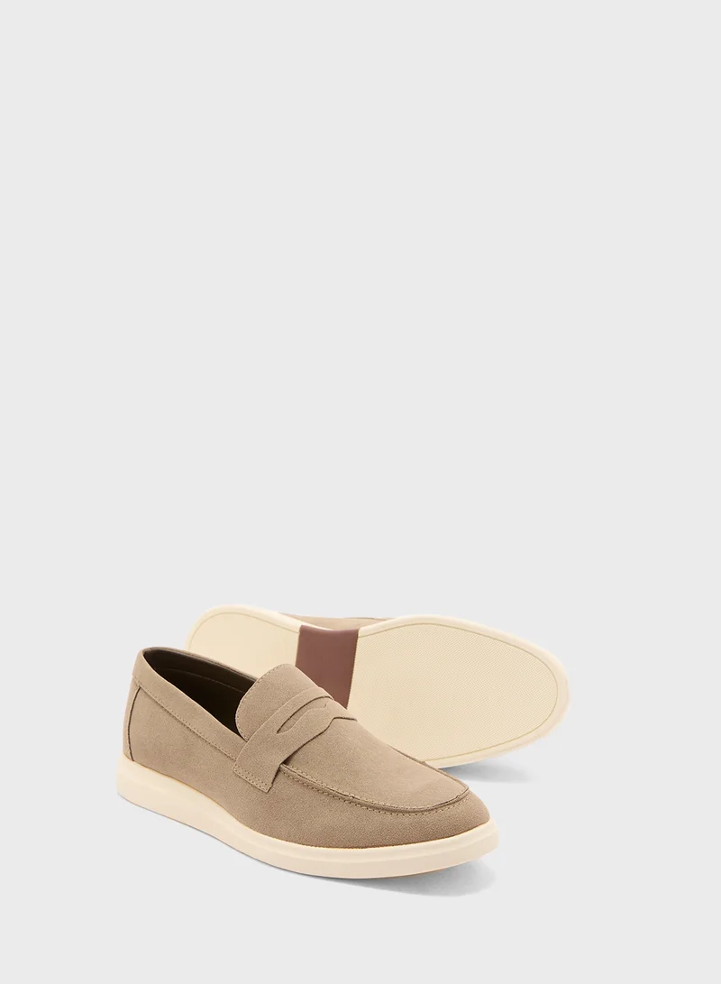 Robert Wood  Smart Casual Suede Slip Ons for Men | Best Price UAE