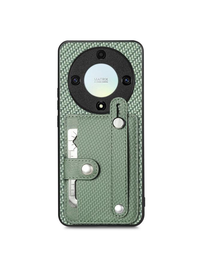 S-TOP Case For Honor X9A Wristband Kickstand Card Wallet Back Cover Phone Case with Tool Knife - Image 1