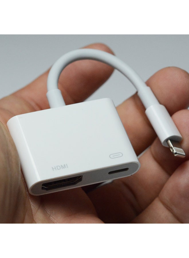 كابل Lightning إلى HDMI عالي الدقة لتحويل الهاتف المحمول إلى تلفزيون عالي الدقة - اللون: مزود الطاقة (لا حاجة للثقة) - Image 5
