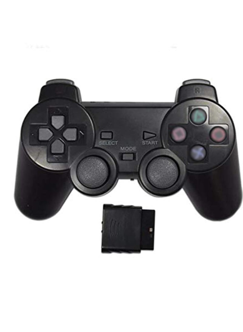 وحدة تحكم لاسلكية 2.4 جيجا هرتز، وحدة تحكم 3 في 1، وحدة تحكم لاسلكية لجهاز PS2، وحدة تحكم تناظرية، اهتزاز، متوافقة مع PS2 - Image 1