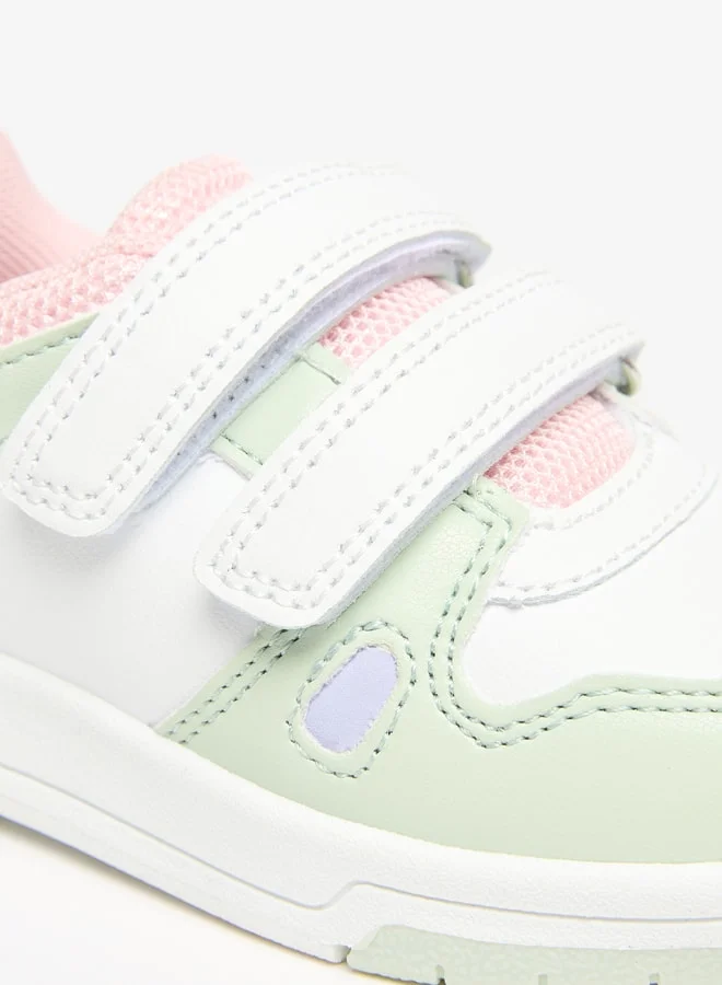 فلورا بيلا من شو إكسبرس Colourblock Sneakers with Hook and Loop Closure