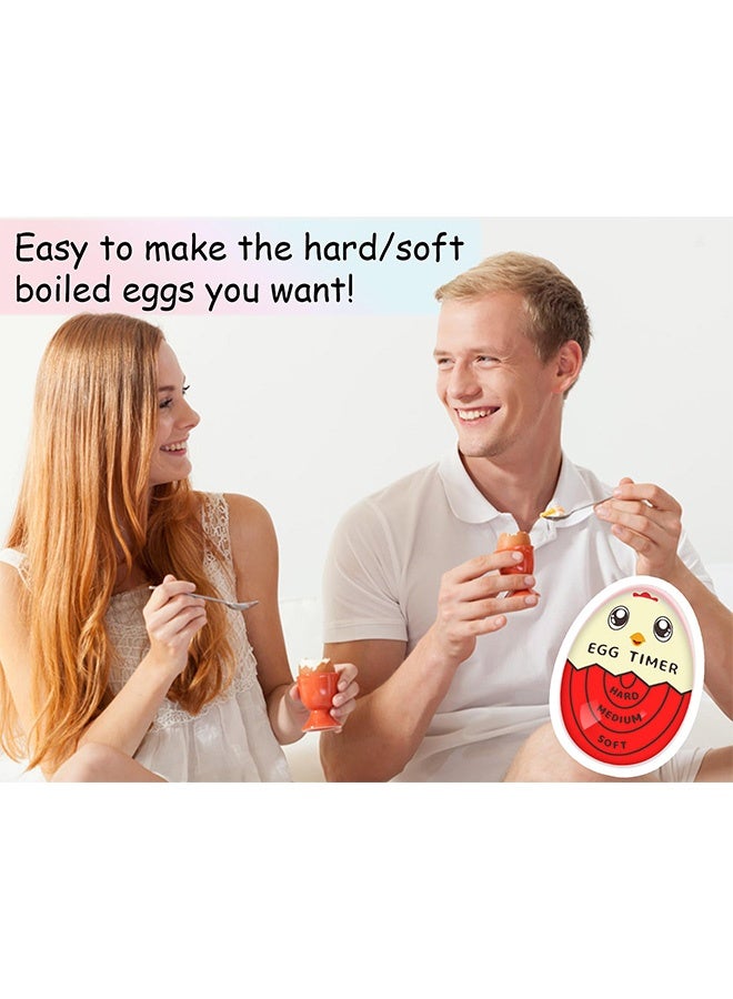 Peachjoy Egg Timer for Boiling Eggs That Changes Color When Done, Color  - Image 5