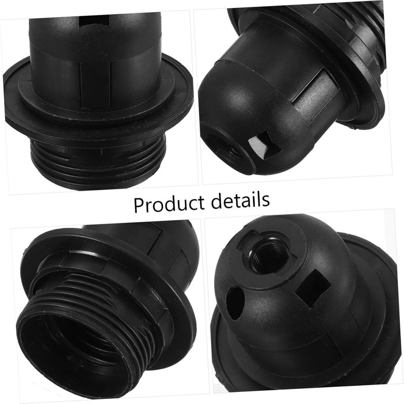 Garneck DIY Lighting Fixtures Kit 4 Pcs Lamp Socket Holder For Ceiling And Wall Sconces - Image 4
