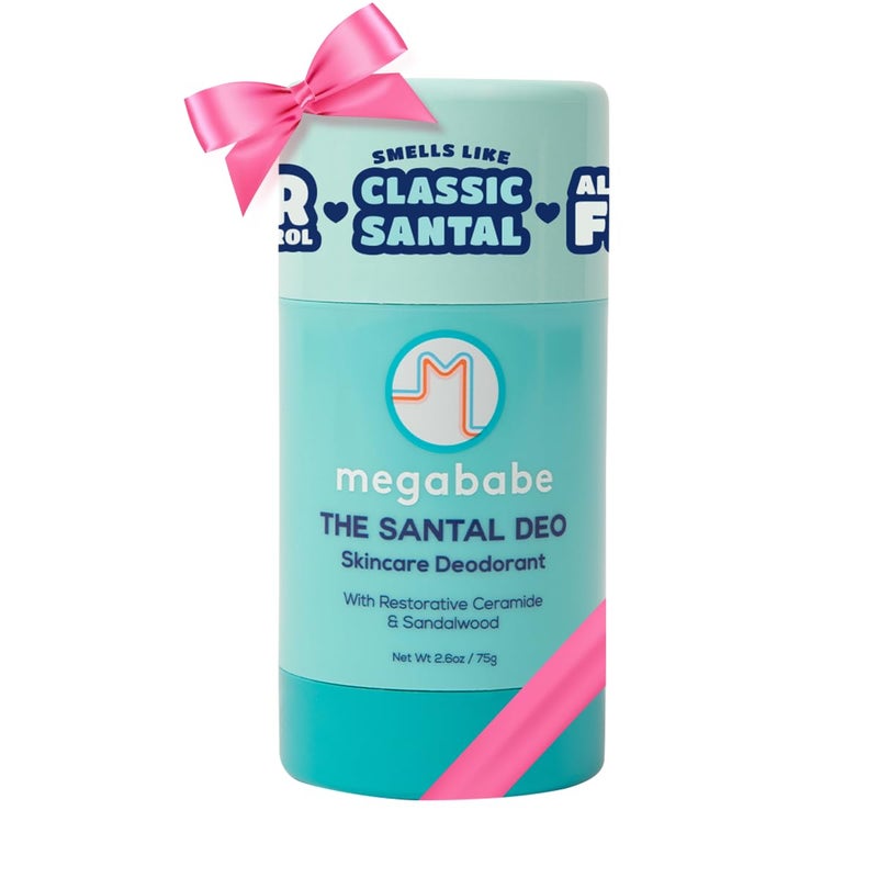 Megababe Skincare Deodorant - The Santal Deo with 72 hour Odor Protection | Holiday Gifts for Women | Restorative Ceramide & Sandalwood | Aluminum-Free, All Natural | 2.6 oz - Image 1