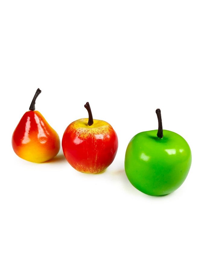 Improvhome Artificial 12 Multi Colours Fruits | 12 Kinds of Artificial Fruits Pack, Fake Fruits for Home Decor, Simulation Fruit Set | Fruit for Home Decoration (Pack of 10 Fruits) - Image 4
