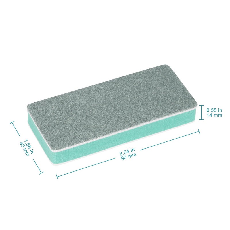 stonylab Electrode Polishing Pad, Double Sides Electrode Polish Plate Buffer Sanding Pad for Electrochemical Experiment Lab Research, 1000#/1000# - Image 2