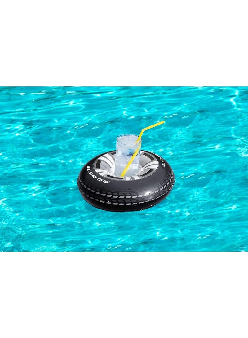 Bestway Inflatable Pool Cup Holder – Tire Design, 26.5 cm - Image 1