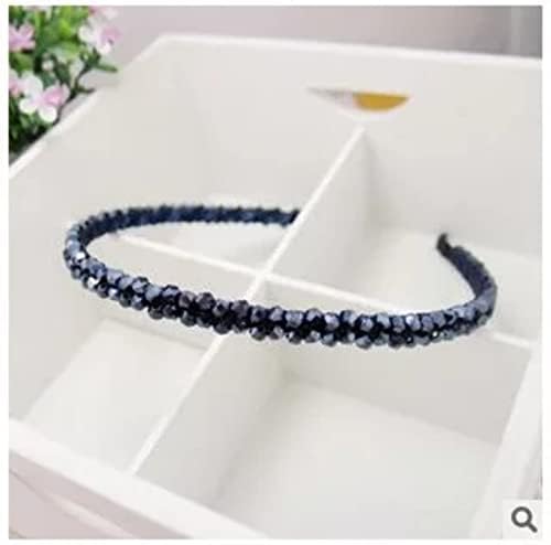 BAOER 4PC Crystal Rhinestone Headbands Shiny NonSlip Beaded Hairband Bling Bling Hair Bands Hair Accessories Hair Decoration - Image 4