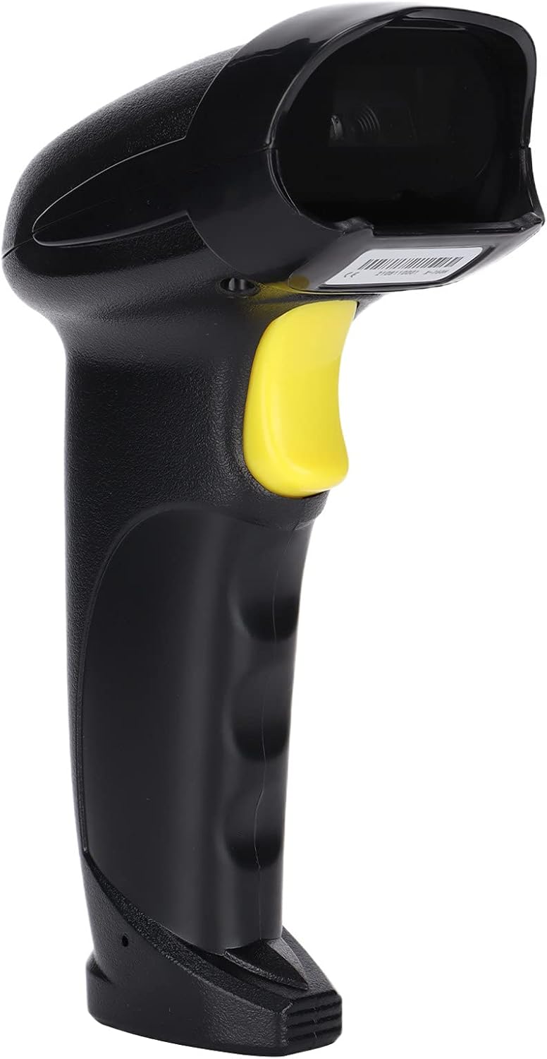 Handheld Wired 2D Barcode Scanner, QR Code Scanner with USB Cable, Reads 1D and 2D Barcodes from Paper Screen Film, Plug and Play for Supermarkets Hospitals Ticket Gates - Image 5
