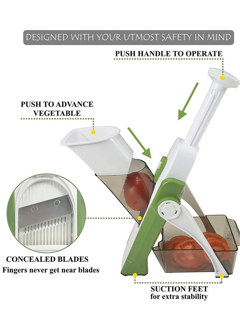 royal mark - Brava Multifunctional Spring Slicer And Vegetable Cutter - Image 1