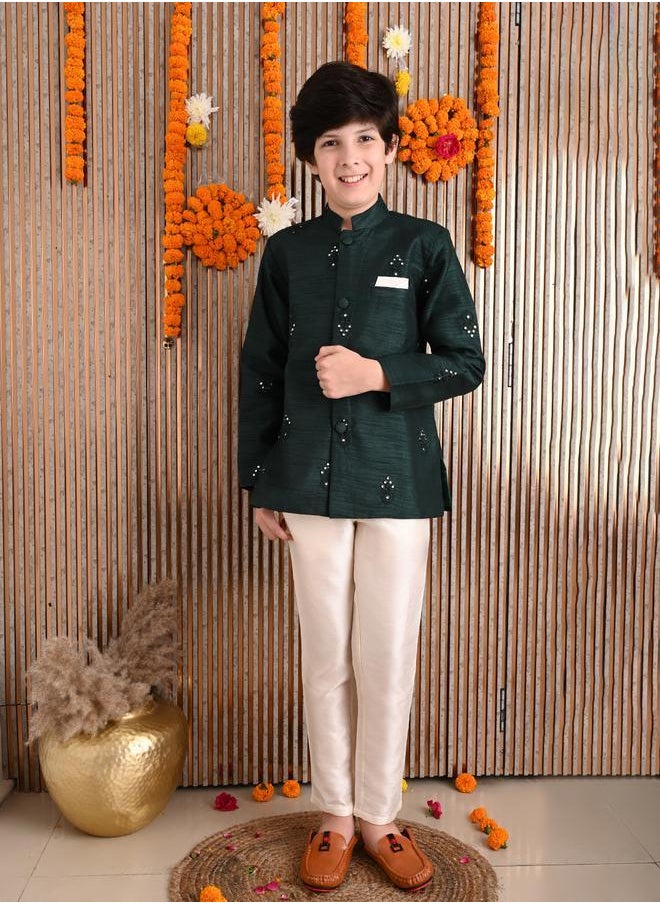 LILPICKS Emroidered Kurta with Pyjama Set  - Image 1