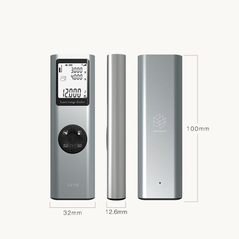 Electronic Level: 1 Grey Compact Portable Multi-Function Tool - Precision Sensor With Waterproof Shockproof Construction Measuring Device for On-The-Go Professionals & Diy Enthusiasts - Image 4