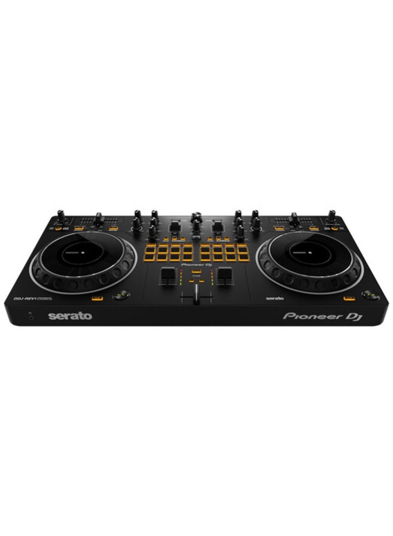 Pioneer DJ DDJ-REV1 Scratch-style 2-channel DJ controller for Serato DJ Lite - Black - Image 4