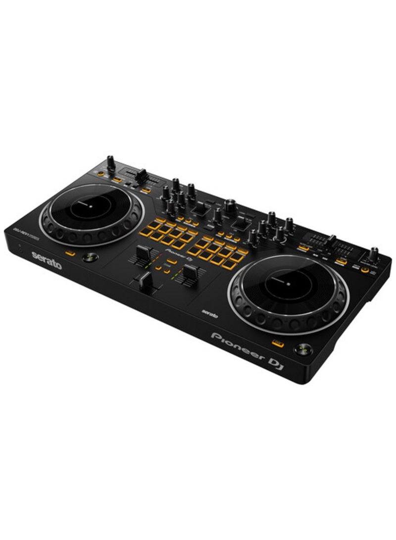 Pioneer DJ DDJ-REV1 Scratch-style 2-channel DJ controller for Serato DJ Lite - Black - Image 1