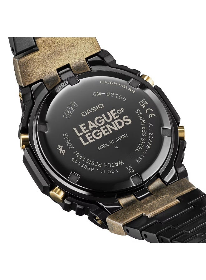 CASIO G-Shock GM-B2100LL-1 League of Legends Edition Full Metal Solar Bluetooth Watch - Image 4