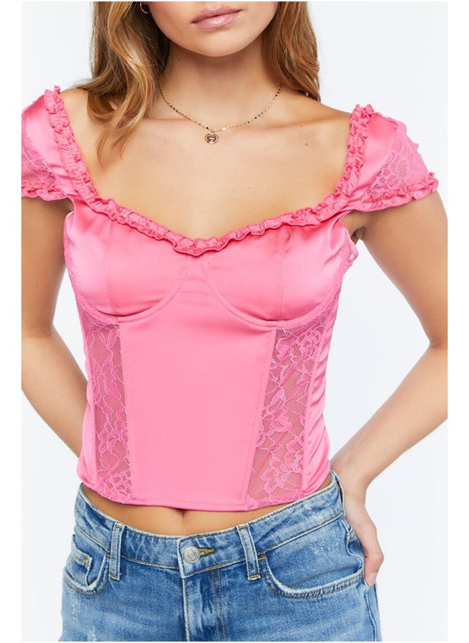 FOREVER 21 - Bustier Woven Top - Image 1