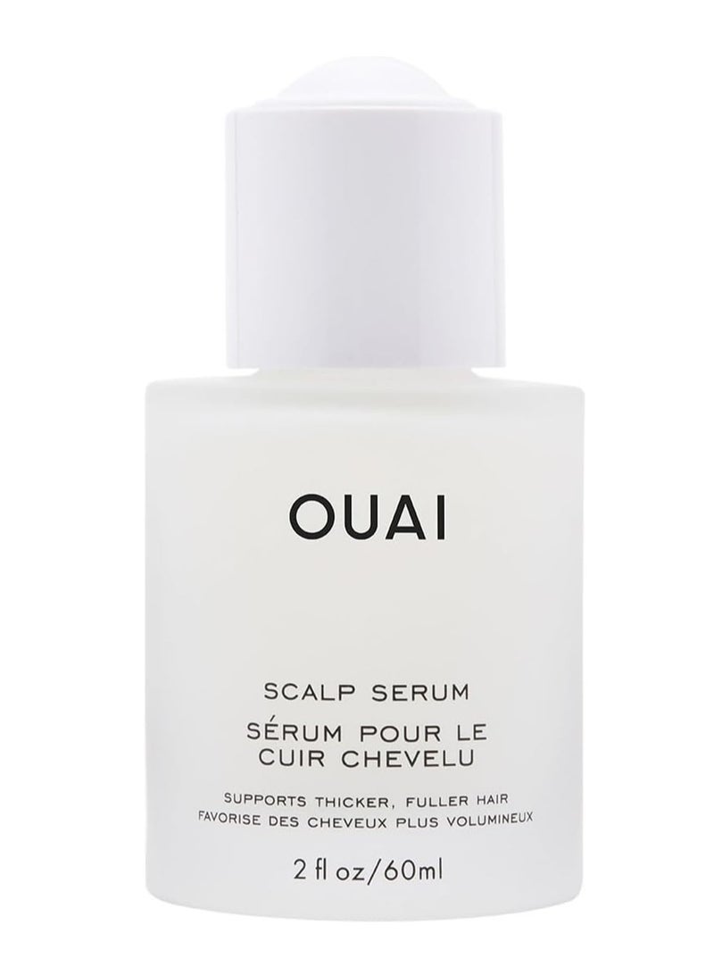 OUAI Scalp Serum for Thicker and Healthier Looking Hair, Balancing, Hydrating Formula for Fuller Looking Hair, 2 Fl Oz - Image 1
