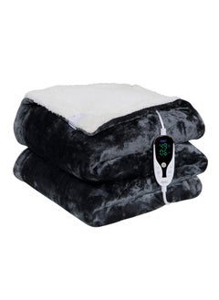 Warmland Warmland Platinum Range Digital Remote Electric Bed WarmerThrow 60X 60 Double1 to 12 Hr AutoManual Cutoff Digital Display Temp ControlShock Proof 5 Year Replacement WarrantyGrey  - Image 1