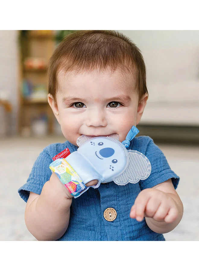 infantino Crystal Clear Play And Teethe Mitten From 0 Months And Above - Multicolour