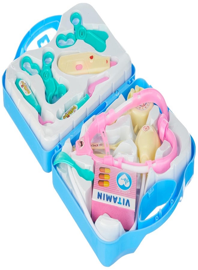 Niku Doctor Set Toys for Kids Girls Boys | Pretend Playset for Boys and Girls Aged 3+ Years | Non-Toxic and Kids-Safe | Durable | Portable Suitcase | Multicolour - Image 3