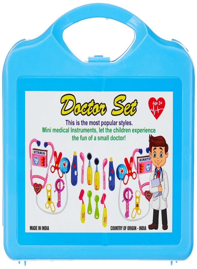 Niku Doctor Set Toys for Kids Girls Boys | Pretend Playset for Boys and Girls Aged 3+ Years | Non-Toxic and Kids-Safe | Durable | Portable Suitcase | Multicolour - Image 1