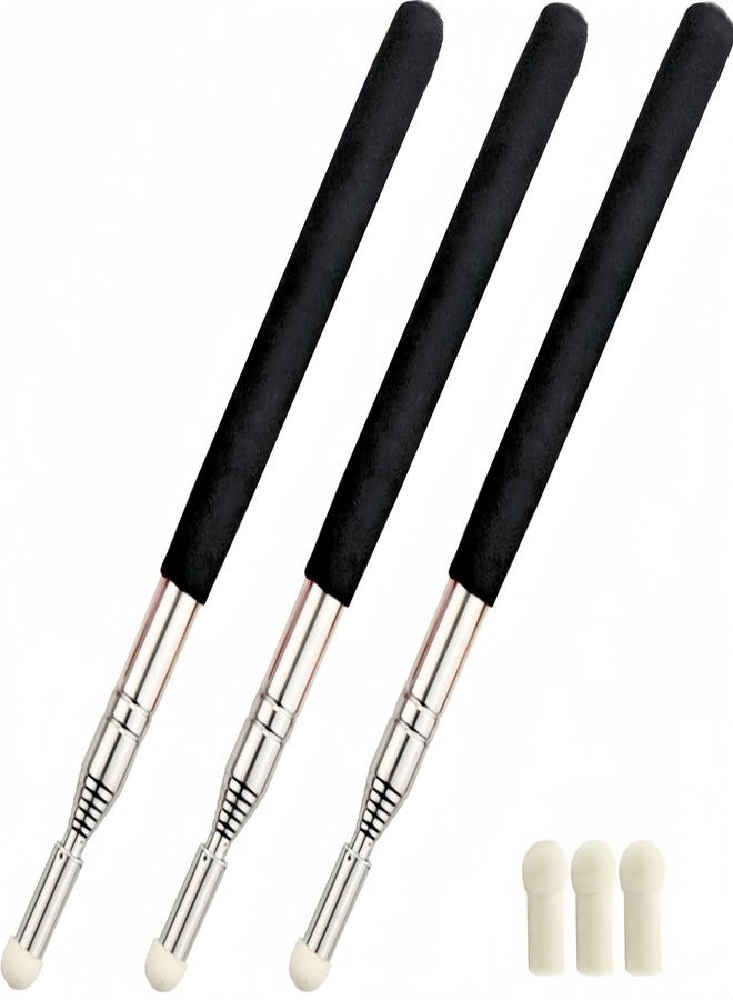 Virtue morals 3 Pcs Telescopic Teachers Pointer, Retractable Pointer Whiteboard Pointer for Teachers Coach Presenter Classroom, Extends to 39 Inches - Image 1