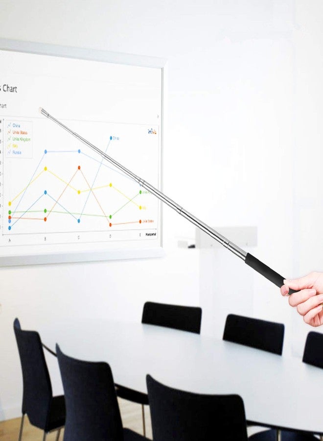 Virtue morals 3 Pcs Telescopic Teachers Pointer, Retractable Pointer Whiteboard Pointer for Teachers Coach Presenter Classroom, Extends to 39 Inches - Image 5
