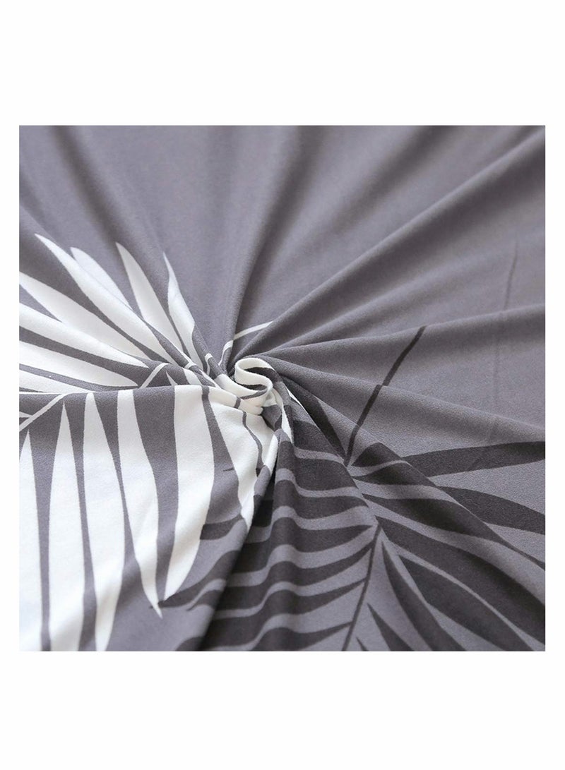 Excefore Stretch Sofa Cover Printed Pattern Seat Couch Cover for 1 Cushion Couch 1 Piece Furniture Protector for Living Room, Pets, Sofa (3 Seater) - Image 3