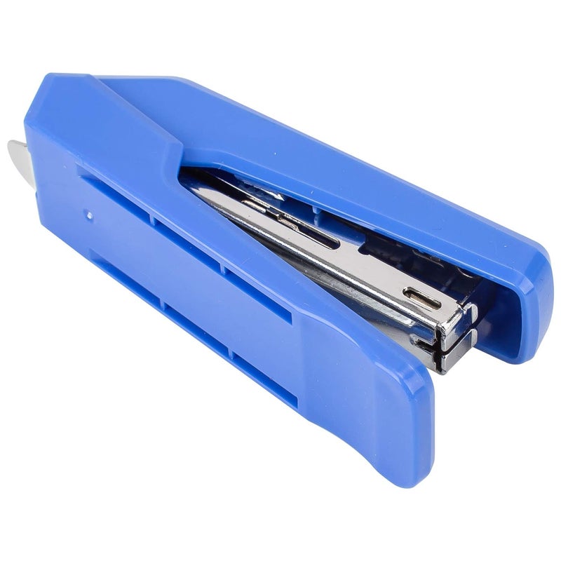 Deli W0272 Pro Series Office Stapler with 1000 No. 10 Staples (Blue) - Image 5