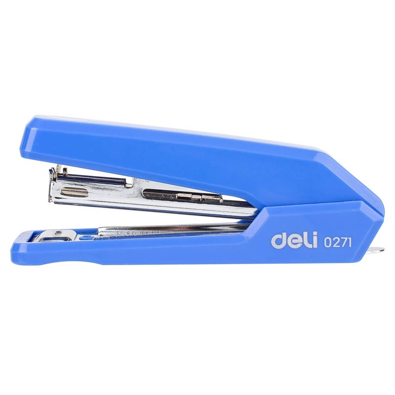 Deli W0272 Pro Series Office Stapler with 1000 No. 10 Staples (Blue) - Image 3