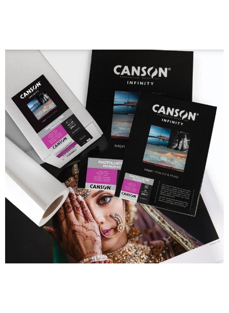 كانسون إنفينيتي فوتو لاستر بريميوم Rc A4 25 ورقة - Image 3