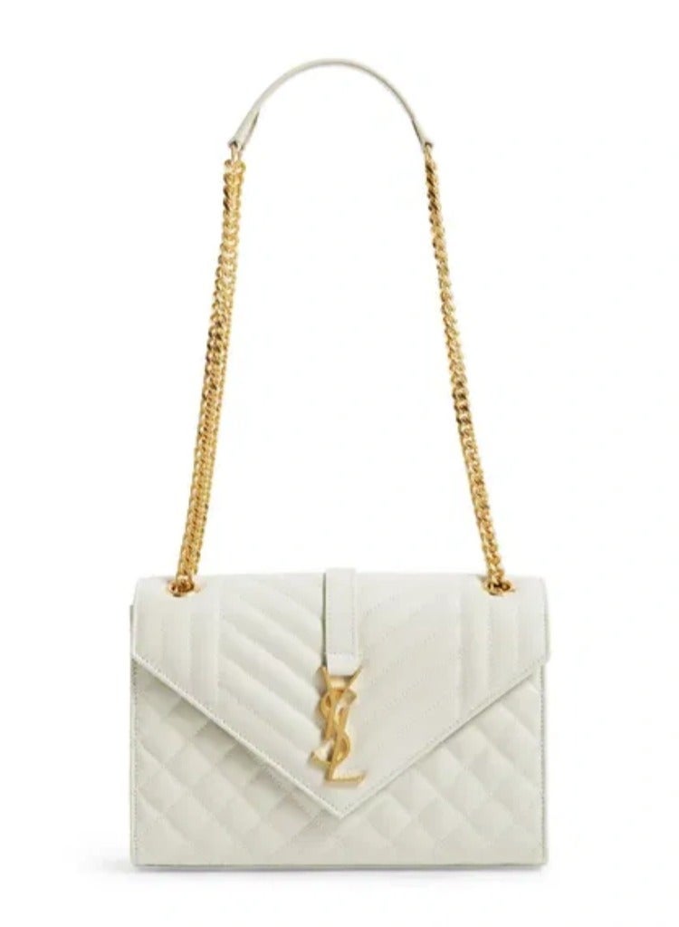 Yves Saint Laurent Medium Envelope Matelassé Shoulder Bag - Image 1