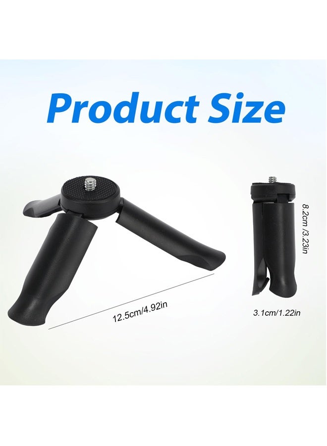 Mini Tripod for DJI Osmo Pocket 3 2 Camera, Portable Tripod Stand for Desktop Tabletop Tripod Mount for Selfie Stick Various Filming Equipment Accessories (Black) - Image 2