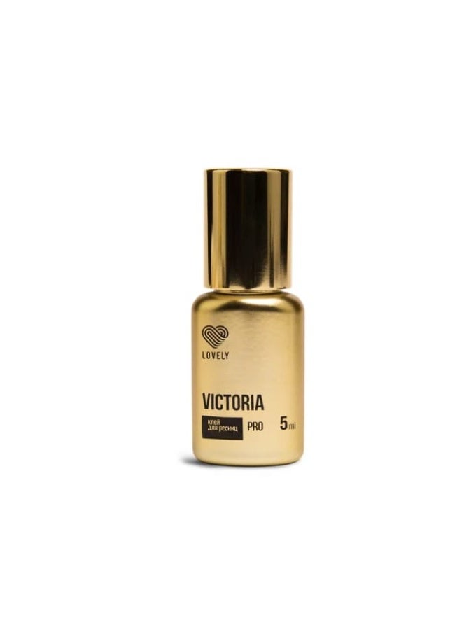 Lovely Victoria Eyelash Glue 5ml – Quick Dry 0.5-1s, Long Retention 7-8 Weeks, Low Irritation & Low Fume, Ideal for Sensitive Eyes & Professional Lash Extensions - Image 2