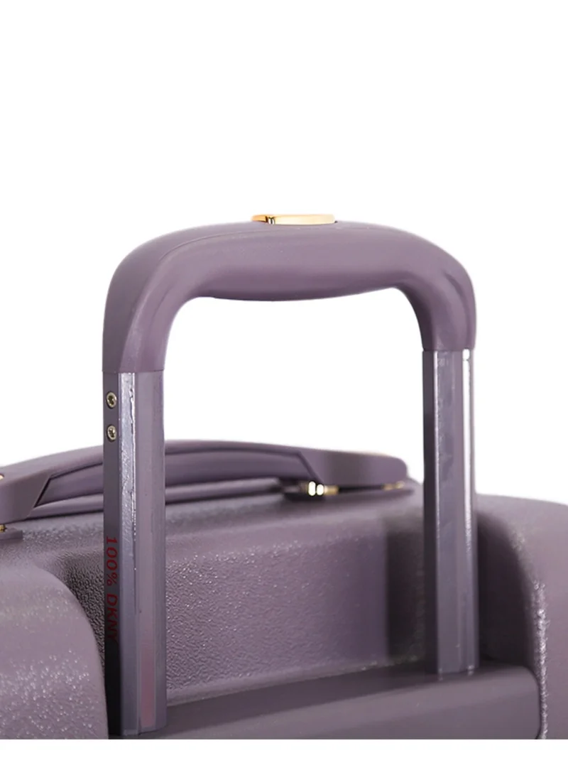 DKNY Dkny Allure Hardside Luggage on Wheels for Unisex | Ultra Lightweight ABS on with Spinner Wheels 4 Color Black/Rose Pulm