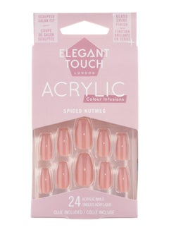 Elegant Touch Colour Acrylic Spiced Nutmeg