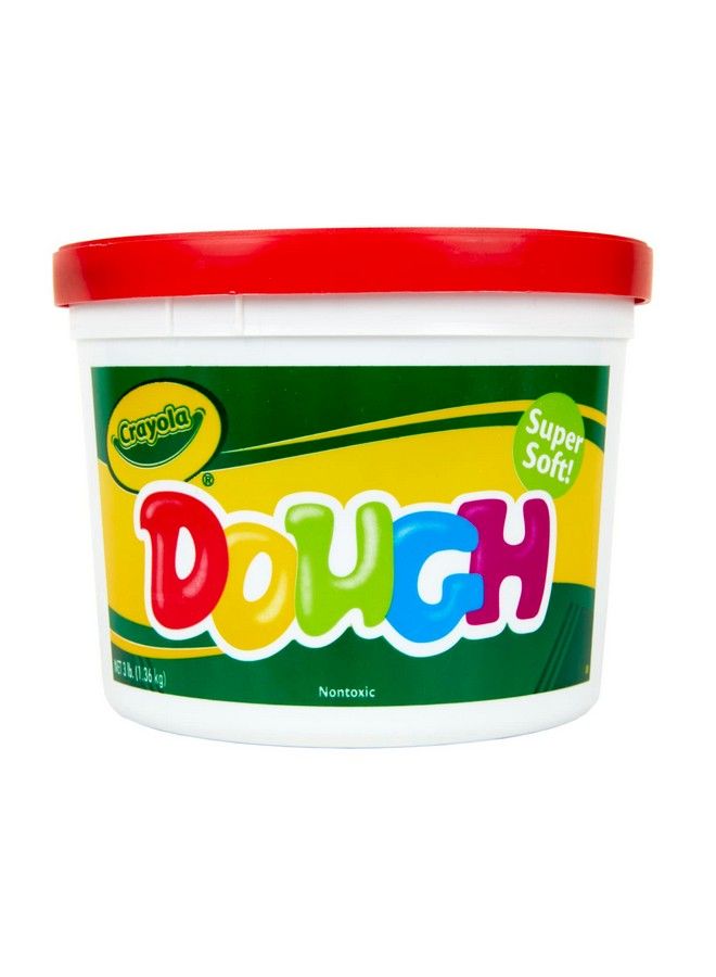 Crayola عجينة حمراء (3 رطل) عجينة تشكيل بالجملة بديل الطين للأطفال في حاوية قابلة لإعادة الإغلاق للأعمار 3+ رائعة لفنون الأطفال والحرف اليدوية - Image 1
