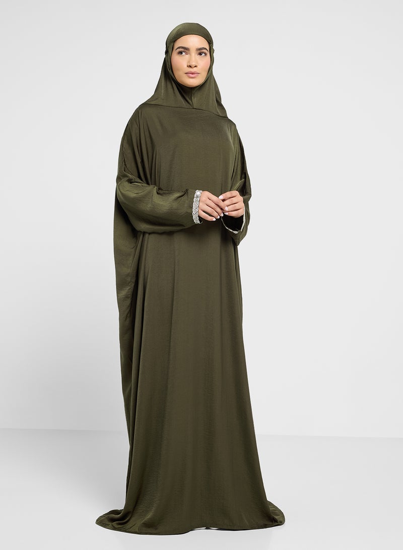 هيا كلوزيت فستان صلاة بغطاء رأس - Image 4